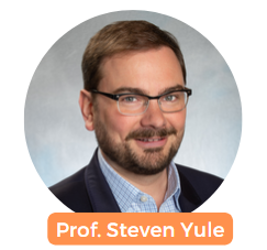 Steven Yule photo with title
